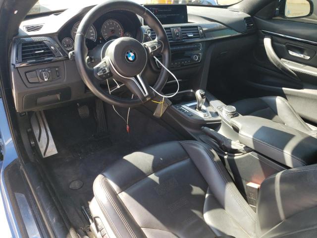 WBS3R9C50FK331844 - 2015 BMW M4 BLUE photo 8