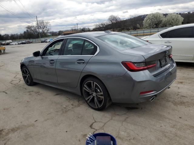 3MW69FF09R8D92731 - 2024 BMW 330I GRAY photo 2