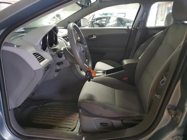 1G1ZH57B284236814 - 2008 CHEVROLET MALIBU 1LT BLUE photo 7