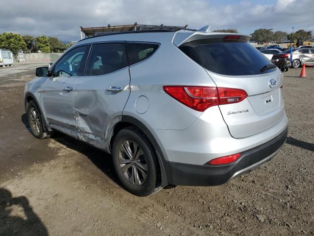 5XYZU3LB5EG215966 - 2014 HYUNDAI SANTA FE S SILVER photo 2