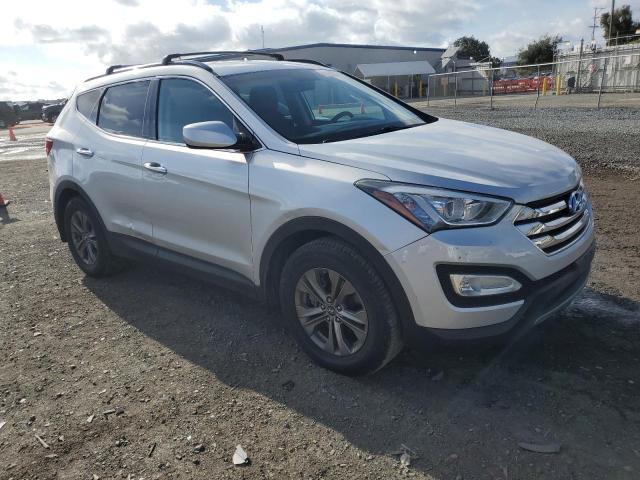 5XYZU3LB5EG215966 - 2014 HYUNDAI SANTA FE S SILVER photo 4