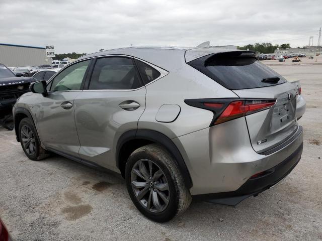 JTJYARBZ8K2153763 - 2019 LEXUS NX 300 BASE ვერცხლისფერი ფოტო 2