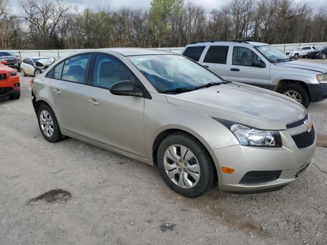 1G1PA5SH7E7350082 - 2014 CHEVROLET CRUZE LS BEIGE photo 4