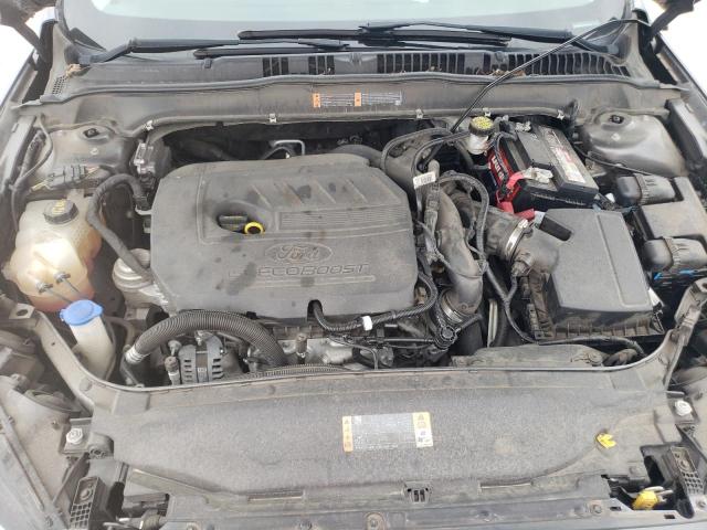 3FA6P0HD7JR195647 - 2018 FORD FUSION SE GRAY photo 11