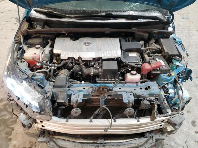 JTDKARFPXK3115785 - 2019 TOYOTA PRIUS PRIM 蓝色 照片 11