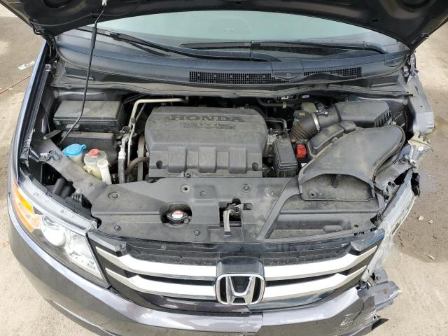 5FNRL5H3XGB108891 - 2016 HONDA ODYSSEY SE GRAY photo 12