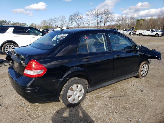 3N1CC1AP4AL431356 - 2010 NISSAN VERSA S BLACK photo 3