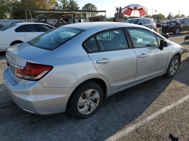 19XFB2F55FE075196 - 2015 HONDA CIVIC LX SILVER photo 3