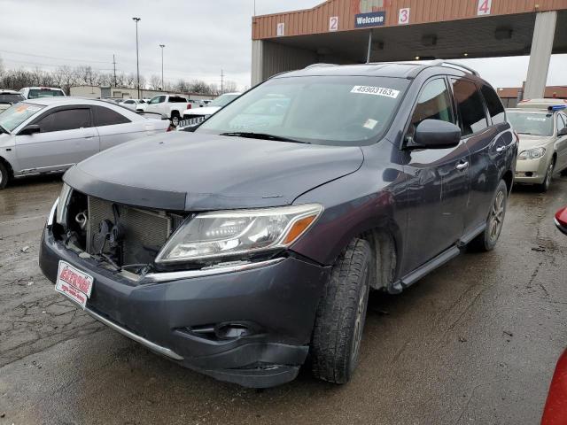 5N1AR2MM4EC662376 - 2014 NISSAN PATHFINDER S Boz foto 1