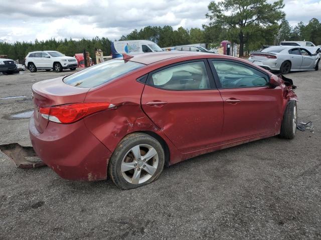 5NPDH4AE6DH176328 - 2013 HYUNDAI ELANTRA GLS RED photo 3