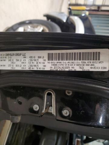 3D7UT2HL1AG165870 - 2010 DODGE RAM 2500 BLACK photo 12