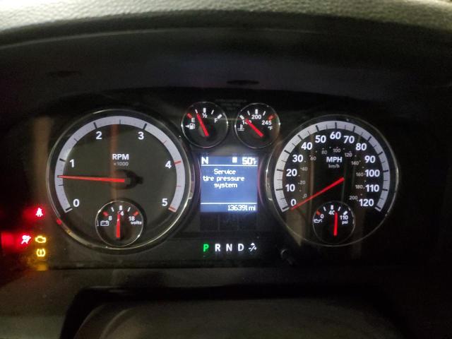 3D7UT2HL1AG165870 - 2010 DODGE RAM 2500 BLACK photo 9