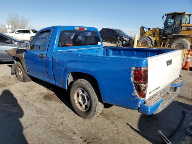 1GCCS149878165733 - 2007 CHEVROLET COLORADO BLUE photo 2