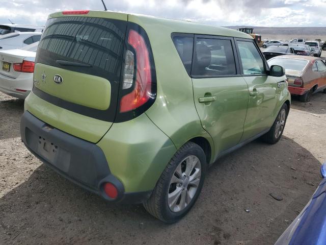 KNDJP3A53F7749404 - 2015 KIA SOUL + GREEN photo 3