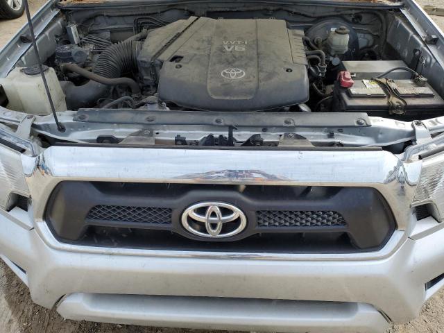 3TMJU4GN7CM126939 - 2012 TOYOTA TACOMA DOUBLE CAB PRERUNNER SILVER photo 11