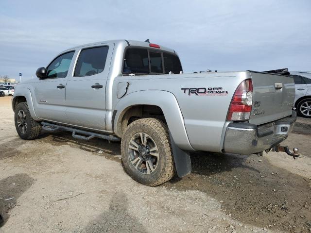 3TMJU4GN7CM126939 - 2012 TOYOTA TACOMA DOUBLE CAB PRERUNNER SILVER photo 2