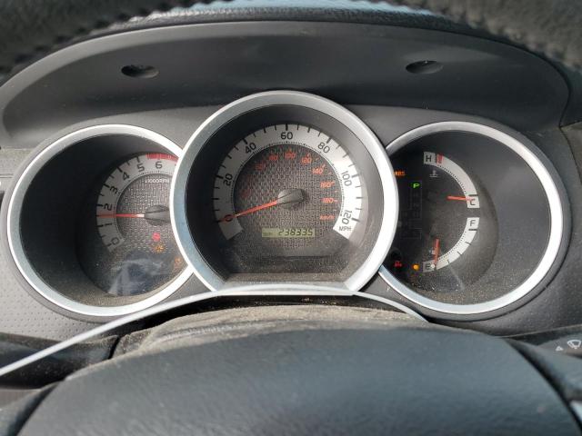 3TMJU4GN7CM126939 - 2012 TOYOTA TACOMA DOUBLE CAB PRERUNNER SILVER photo 9