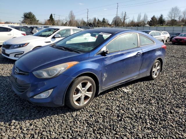 KMHDH6AE1DU002518 - 2013 HYUNDAI ELANTRA CO GS BLUE photo 1