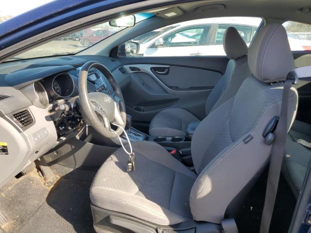 KMHDH6AE1DU002518 - 2013 HYUNDAI ELANTRA CO GS BLUE photo 7