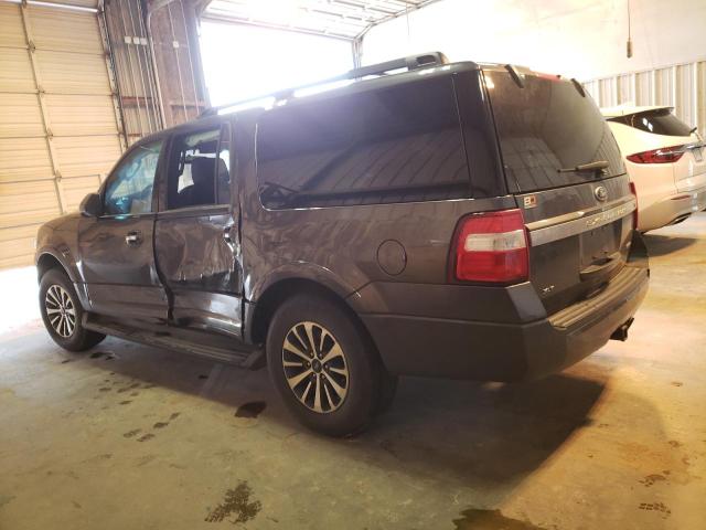 1FMJK1HT5GEF23655 - 2016 FORD EXPEDITION EL XLT GRAY photo 2