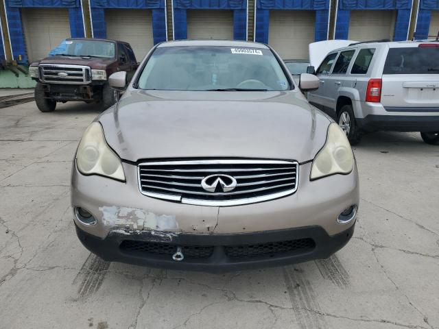 JNKAJ09F88M354215 - 2008 INFINITI EX35 BASE TAN photo 5