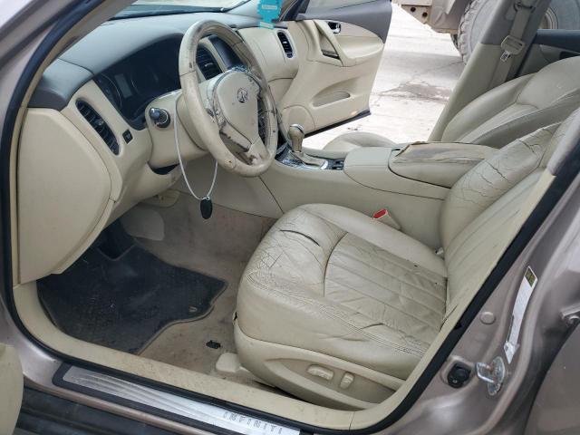 JNKAJ09F88M354215 - 2008 INFINITI EX35 BASE TAN photo 7