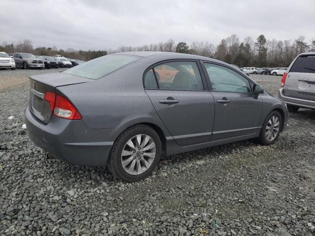 2HGFA1F98AH513742 - 2010 HONDA CIVIC EXL GRAY photo 3