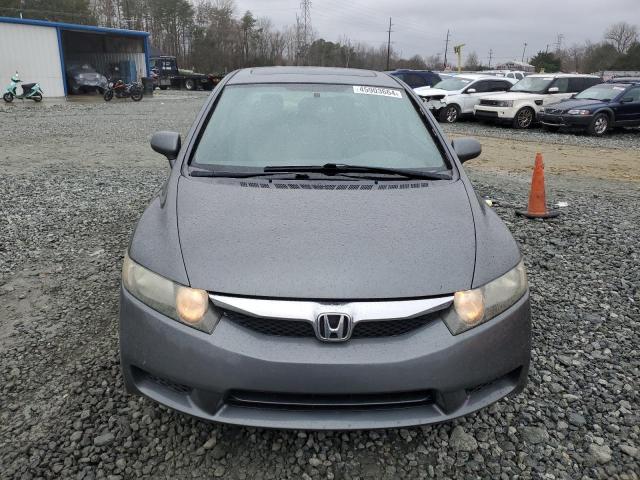 2HGFA1F98AH513742 - 2010 HONDA CIVIC EXL GRAY photo 5