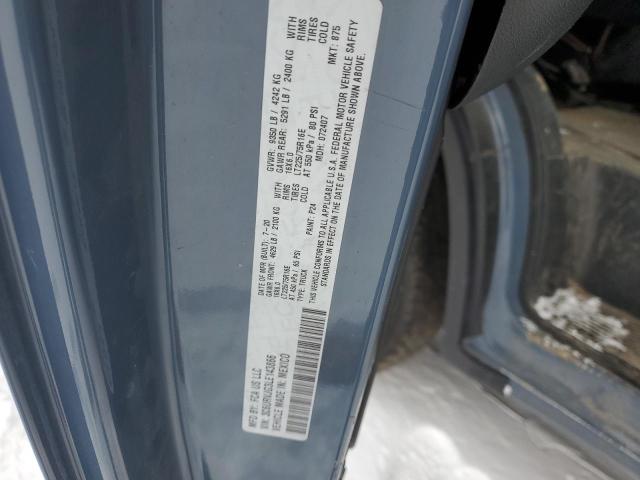 3C6URVJG3LE143866 - 2020 RAM PROMASTER 3500 HIGH ლურჯი ფოტო 13