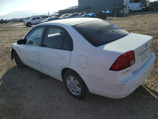 2HGES16543H578533 - 2003 HONDA CIVIC LX WHITE photo 2