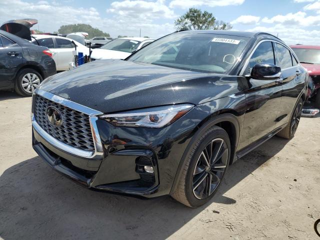 3PCAJ5J36NF103245 - 2022 INFINITI QX55 LUXE BLACK photo 1