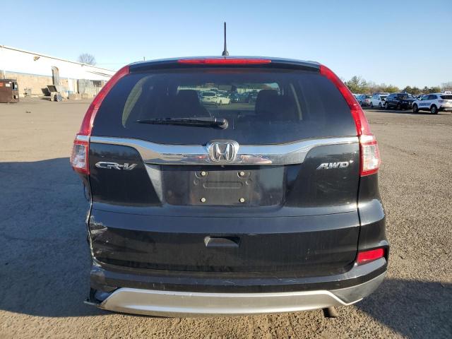 2HKRM4H58GH611202 - 2016 HONDA CR-V EX BLACK photo 6