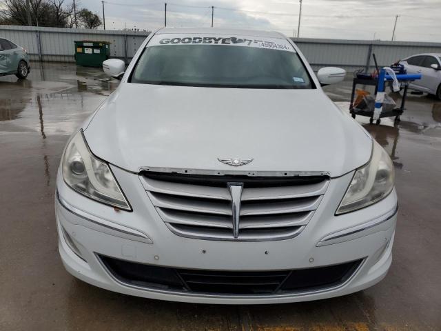 KMHGC4DD3CU152065 - 2012 HYUNDAI GENESIS 3.8L WHITE photo 5