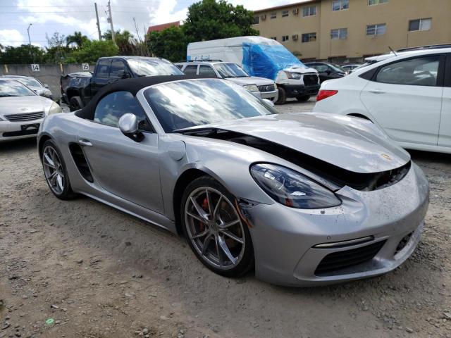 WP0CB2A83HS240795 - 2017 PORSCHE BOXSTER S GRAY photo 4