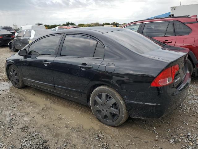 1HGFA16597L091845 - 2007 HONDA CIVIC LX BLACK photo 2