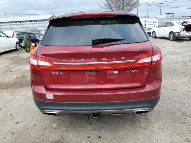 2LMTJ8LP2GBL80100 - 2016 LINCOLN MKX RESERVE RED photo 6