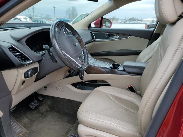 2LMTJ8LP2GBL80100 - 2016 LINCOLN MKX RESERVE წითელი ფოტო 7