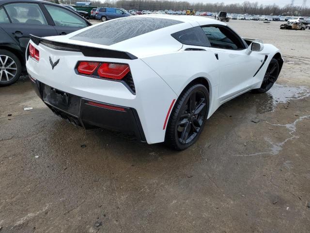 1G1YB2D72K5102754 - 2019 CHEVROLET CORVETTE STINGRAY 1LT WHITE photo 3
