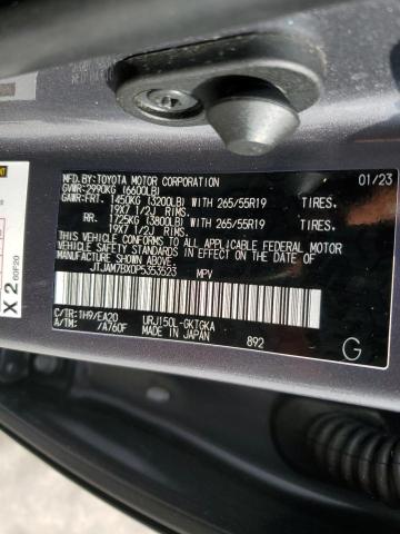 JTJAM7BX0P5353523 - 2023 LEXUS GX 460 GRAY photo 14