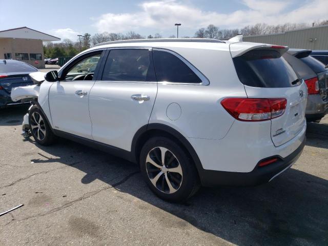 5XYPHDA12HG276272 - 2017 KIA SORENTO EX WHITE photo 2