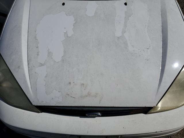 1FAFP33P92W361863 - 2002 FORD FOCUS LX WHITE photo 11