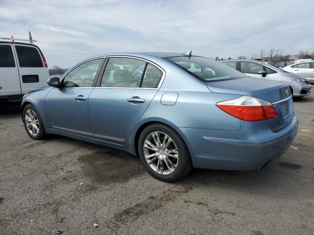 KMHGC46F99U033816 - 2009 HYUNDAI GENESIS 4.6L BLUE photo 2