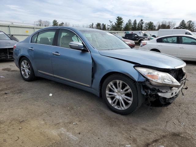 KMHGC46F99U033816 - 2009 HYUNDAI GENESIS 4.6L BLUE photo 4