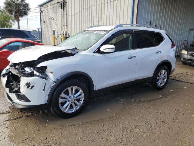 KNMAT2MV6GP711409 - 2016 NISSAN ROGUE S WHITE photo 1