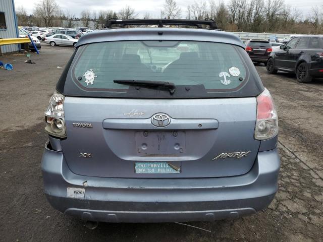 2T1KR32E45C434623 - 2005 TOYOTA COROLLA MA XR BLUE photo 6