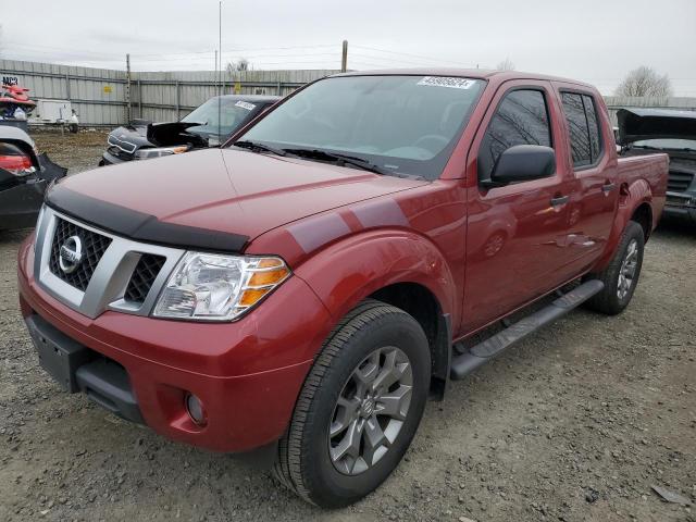 1N6ED0EB1MN710888 - 2021 NISSAN FRONTIER S RED photo 1