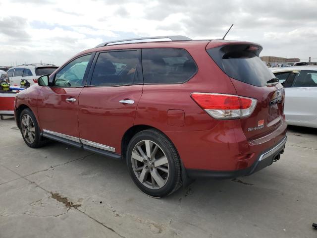 5N1AR2MN4FC608795 - 2015 NISSAN PATHFINDER S Qırmızı foto 2