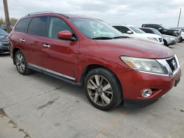 5N1AR2MN4FC608795 - 2015 NISSAN PATHFINDER S Qırmızı foto 4