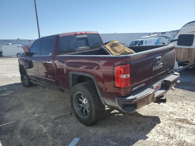 1GT12UE88GF277247 - 2016 GMC SIERRA K2500 DENALI MAROON photo 2