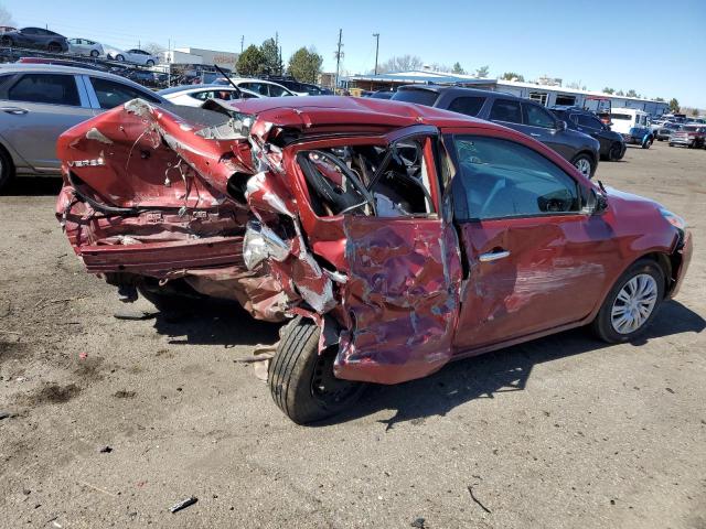 3N1CN7AP7KL861557 - 2019 NISSAN VERSA S RED photo 3